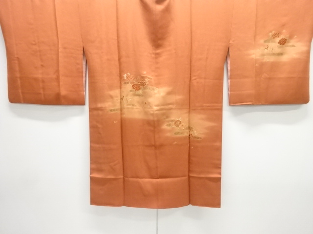 JAPANESE MICHIYUKI COAT / EMBROIDERY / KIKU & PEONY 